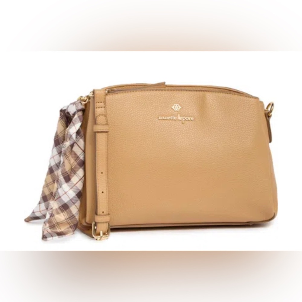 Triple Section Crossbody Bag with Scarf
Nanette Lepore